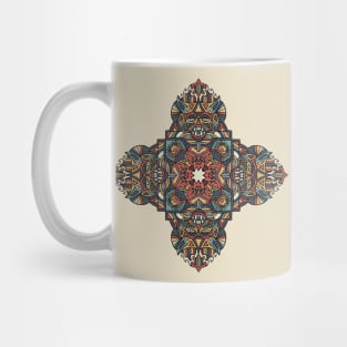 Tribal Mask Mandala Mug